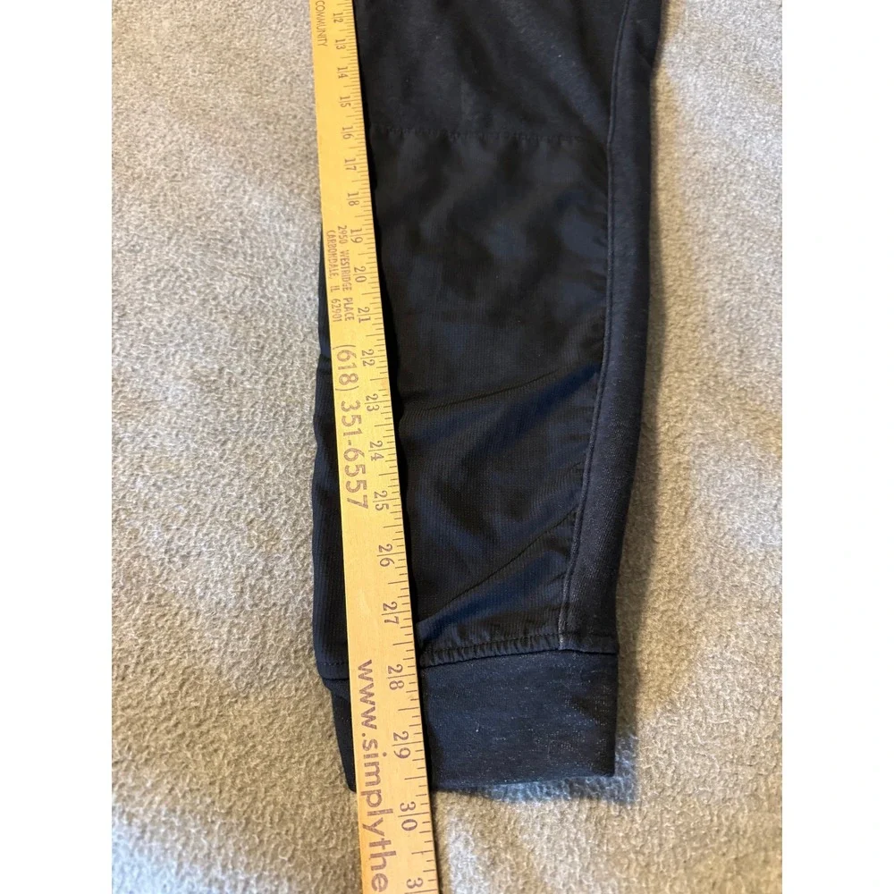 Under Armour Project Rock Mens Terry Joggers Black Brahma Bull 1355634 Size M